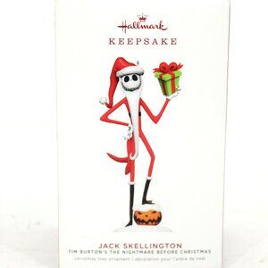 HALLMARK KEEPSAKE JACK SKELLINGTON ORNAMENT NIGHTMARE BEFORE CHRISTMAS 2019 NIB
